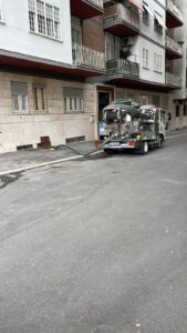 Mezzo combinato canal-jet Hydroedil Roma — spurgo fognature