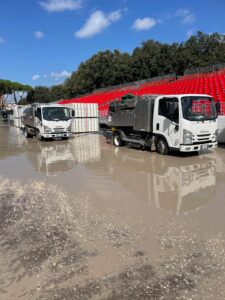 Mezzo canal jet spazi ristretti — Hydroedil Roma